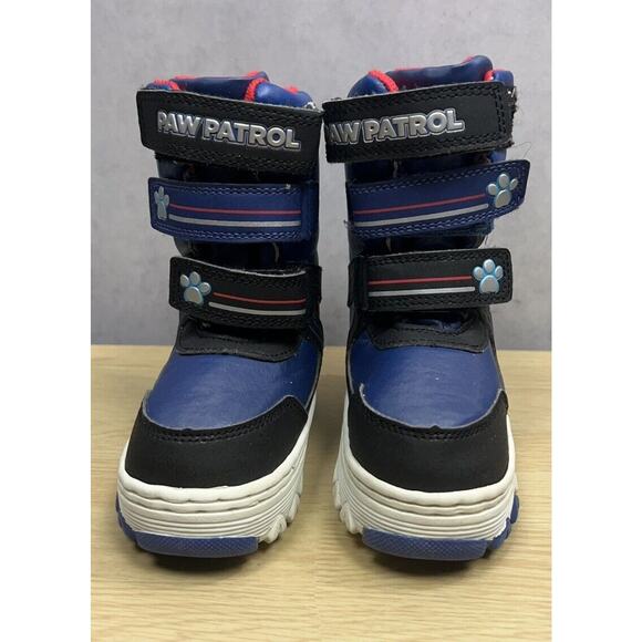 PAW Patrol Big Boy Winter Light Up Boots Size 7 - Picture 2 of 8